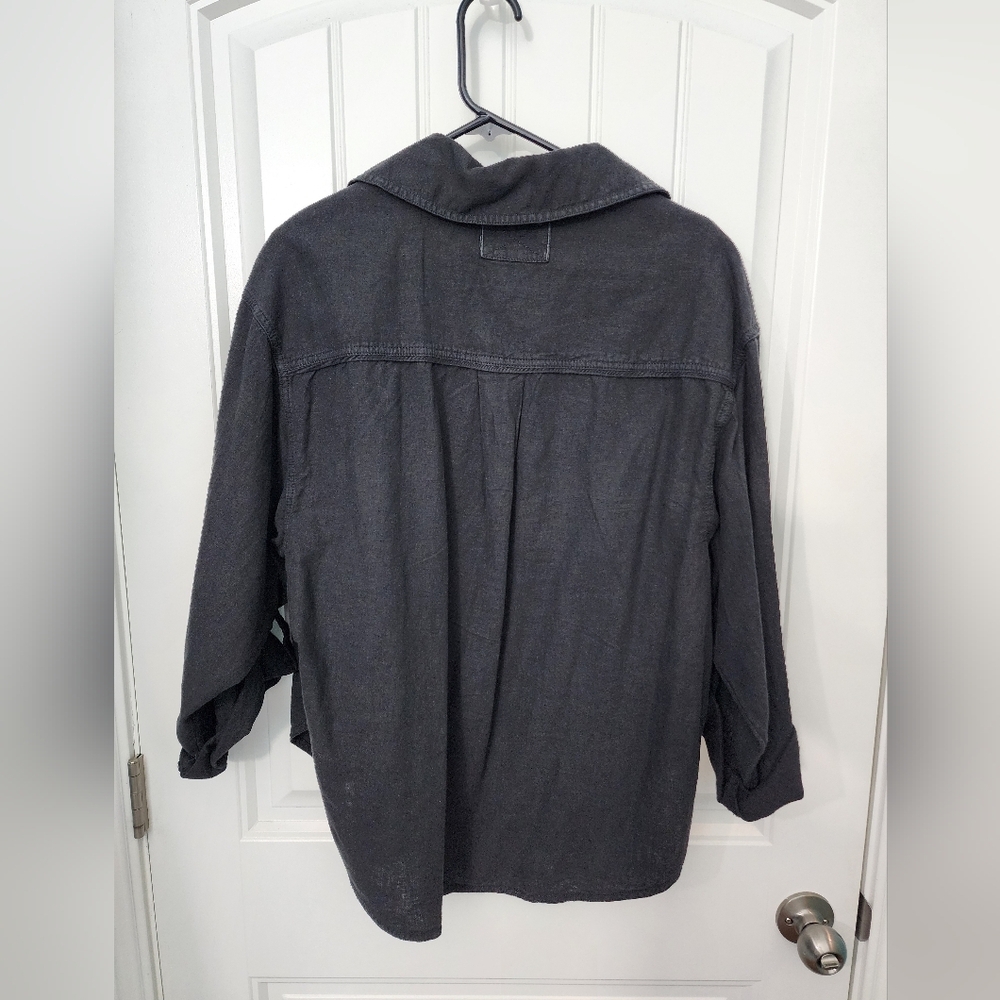 NWOT Free People We The Free Made For Sun Linen Shirt, Size Small - Picture 5 of 8